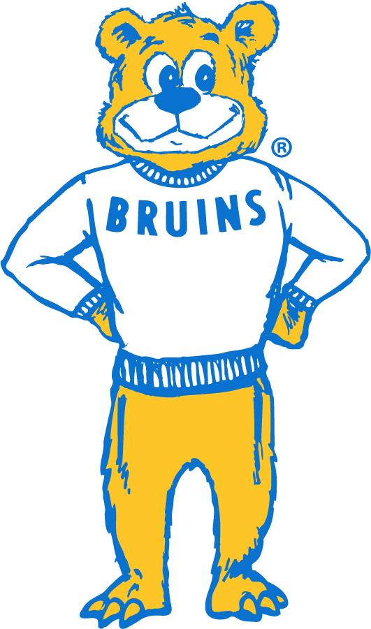 UCLA Bruins 1964-1996 Mascot Logo t shirts iron on transfers